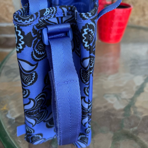 Vera Bradley Lighten Up Baja Blue Tile Everything Organizer NWT - Picture 2 of 5